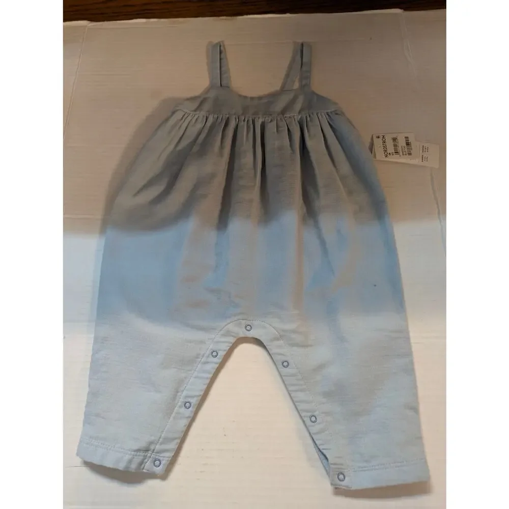 NWT Nordstrom Baby Organic Cotton Sleeveless Romper (Size 6M)